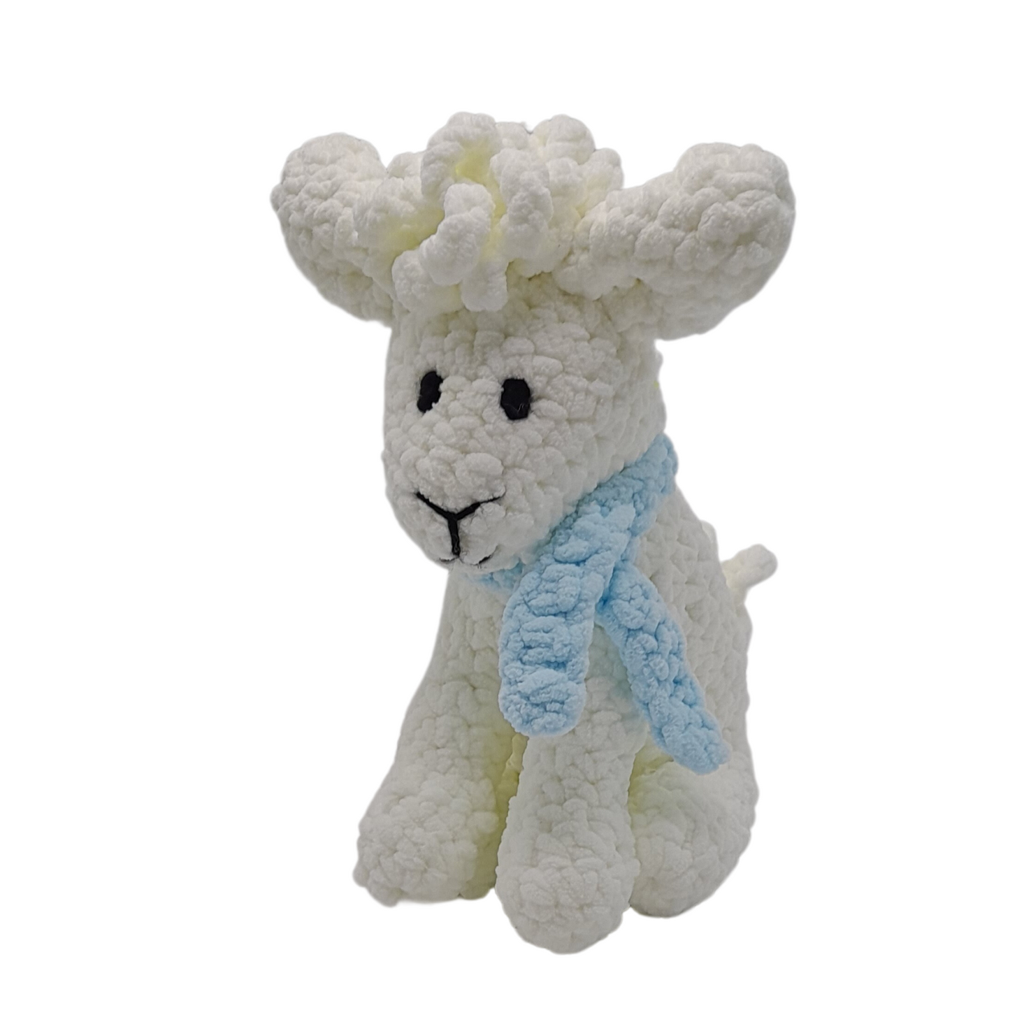 Handmade Sheep Stuffed Toy | Pink/Blue Baby Gift | Irish Gift