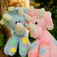 Handmade Dinosaur Teddy in Pink or Blue | New Baby Gift | Gift for Toddlers