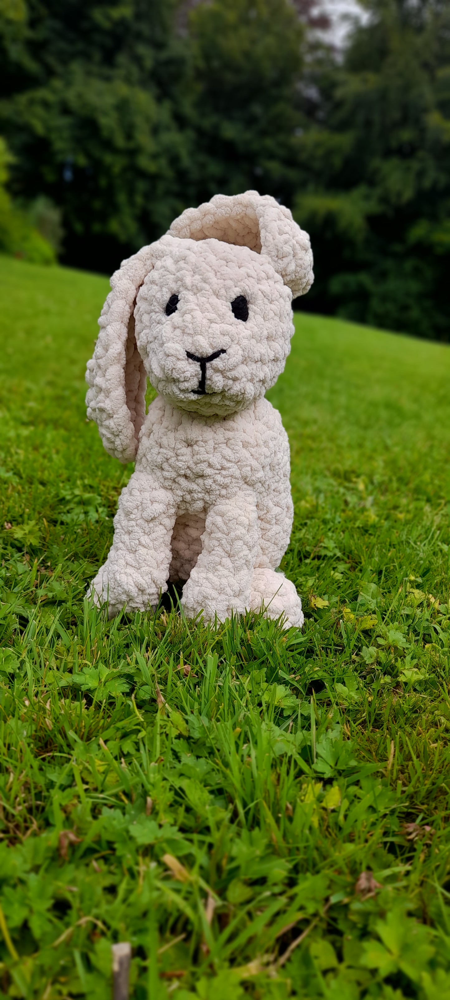 Twinky the Bunny | Handmade Rabbit Soft Toy | Gender Neutral Baby Gift | Gift for Toddlers