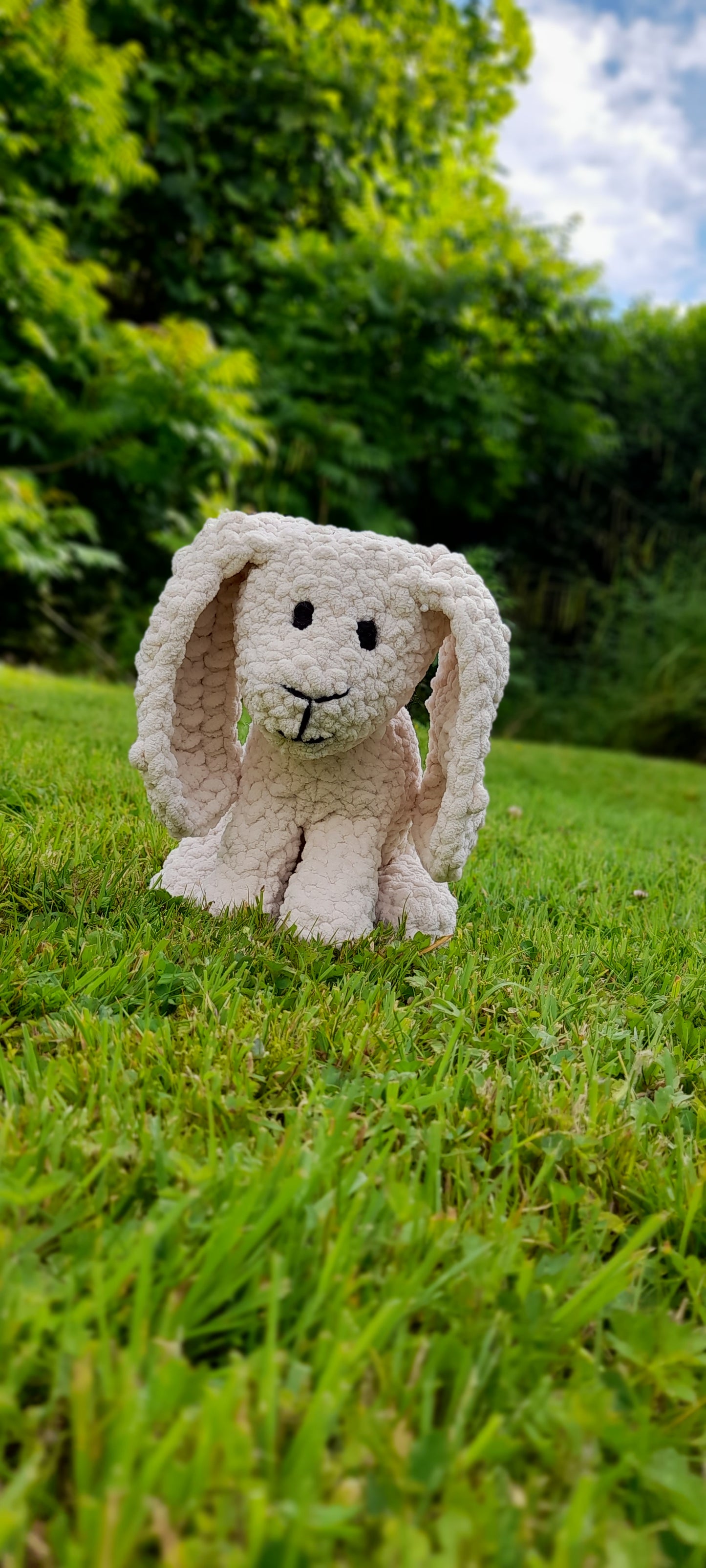 Twinky the Bunny | Handmade Rabbit Soft Toy | Gender Neutral Baby Gift | Gift for Toddlers