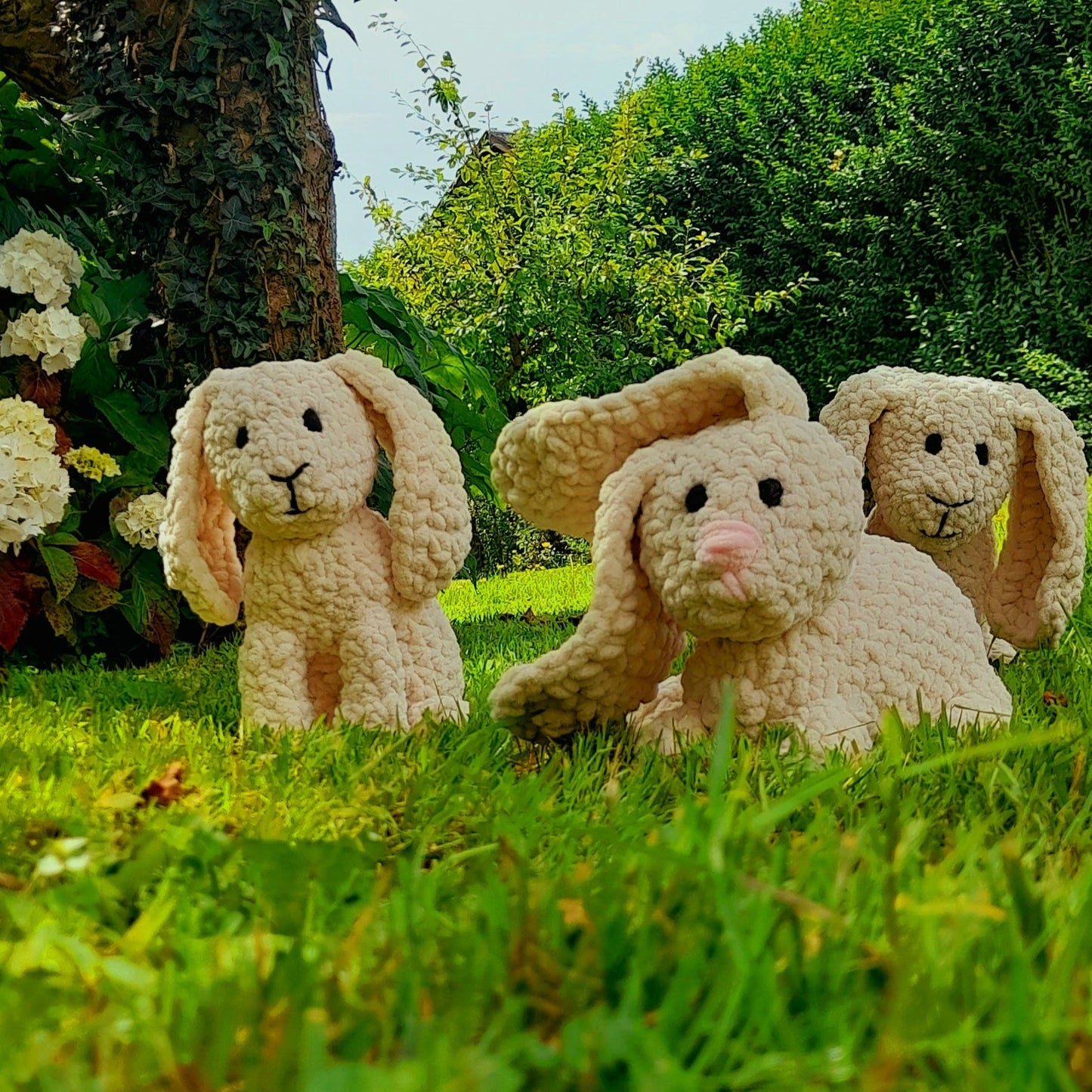 Twinky the Bunny | Handmade Rabbit Soft Toy | Gender Neutral Baby Gift | Gift for Toddlers