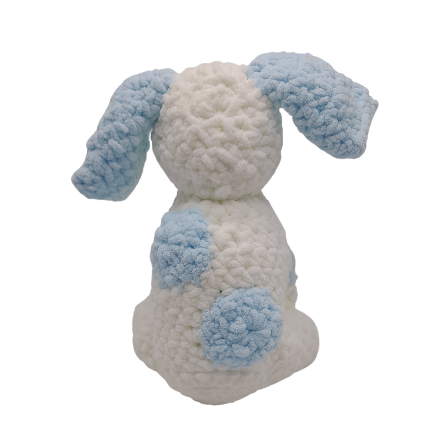 Handmade Dog Stuffed Toy Pink/Blue