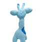 Tumbles the Giraffe Stuffed Toy | Blue | Handmade Giraffe Baby Gift | Gifts for Toddlers