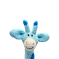 Tumbles the Giraffe Stuffed Toy | Blue | Handmade Giraffe Baby Gift | Gifts for Toddlers