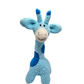 Tumbles the Giraffe Stuffed Toy | Blue | Handmade Giraffe Baby Gift | Gifts for Toddlers