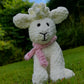 Handmade Sheep Stuffed Toy | Pink/Blue Baby Gift | Irish Gift