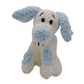 Handmade Dog Stuffed Toy Pink/Blue