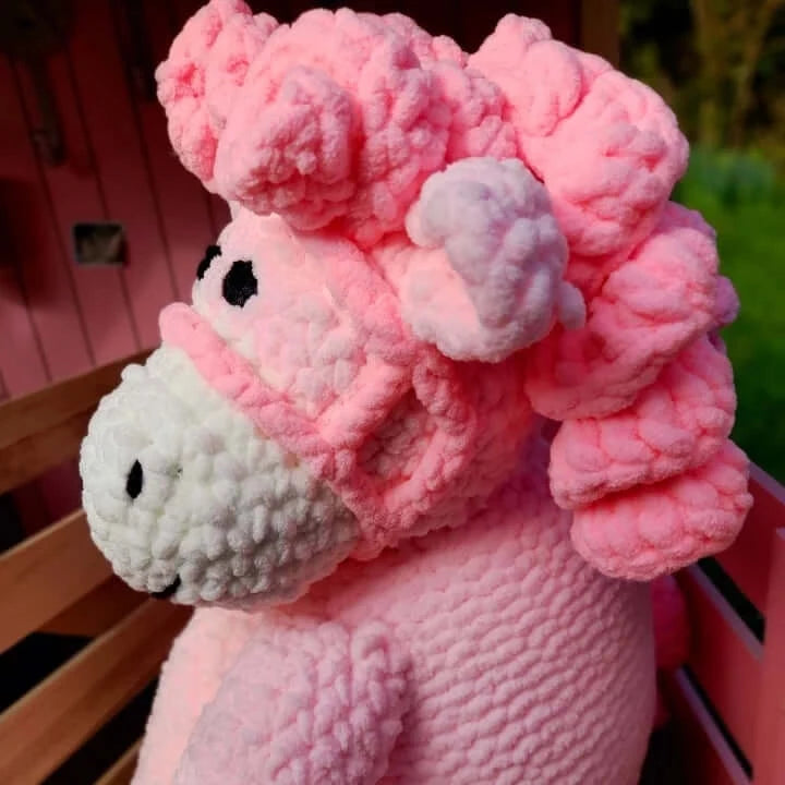 Stuffed pony on sale